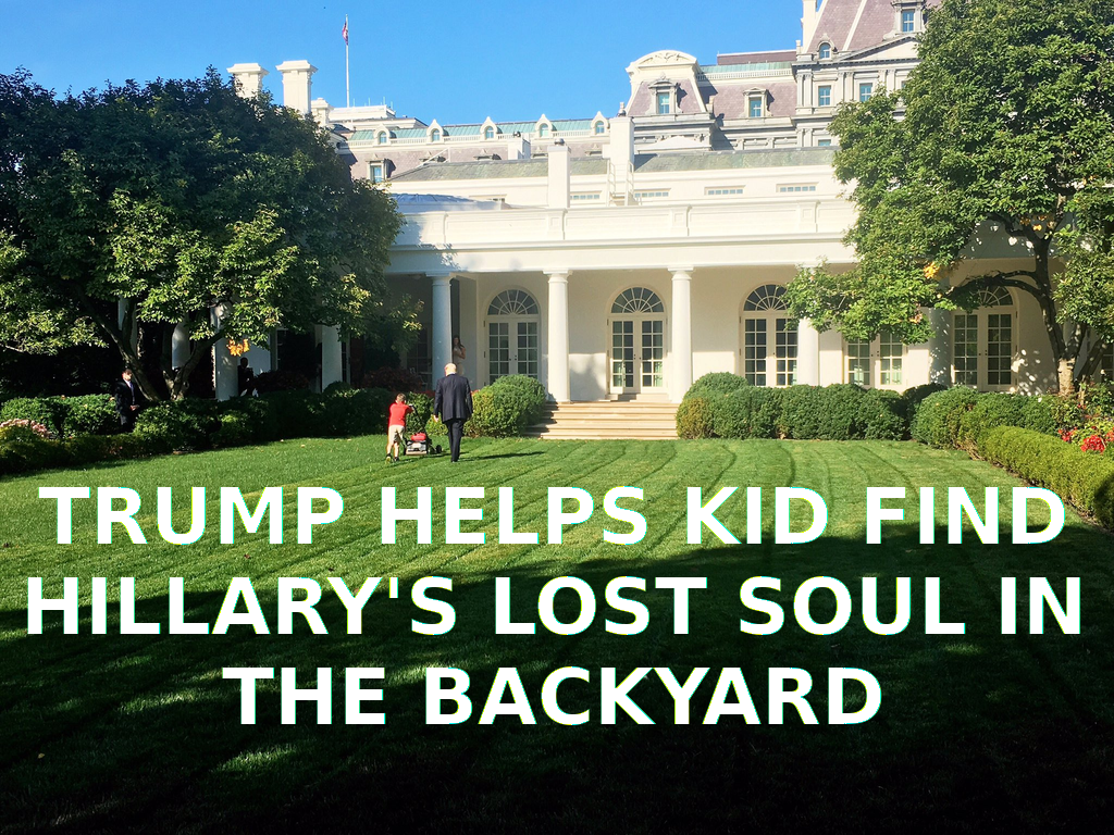 TRUMP_HELPS_KID_MOW_LAWN_Dept_of_Energy_Slush_Fund_Stock_Market_Scam_Corruption.png