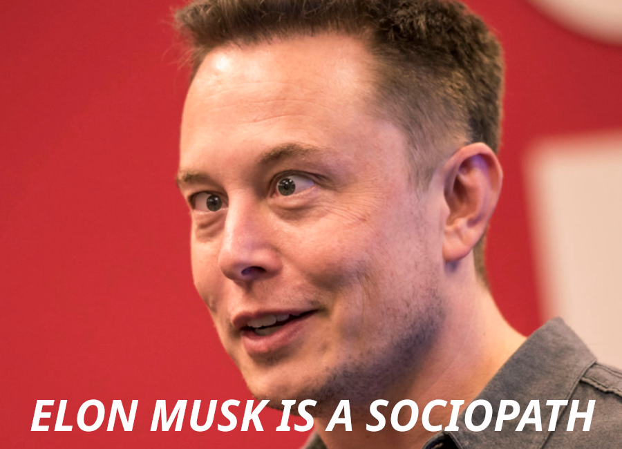 ELON_MUSK_IS_A_SOCIOPATH_j8976
Keywords: Rare Earth Mines Of Afghanistan, New America Foundation Corruption, Obama, Obama Campaign Finance, Obama FEC violations, Palo Alto Mafia, Paypal Mafia, Pelosi Corruption, Political bribes, Political Insider,  Eric Schmidts Sex Penthouse, SEC Investigation