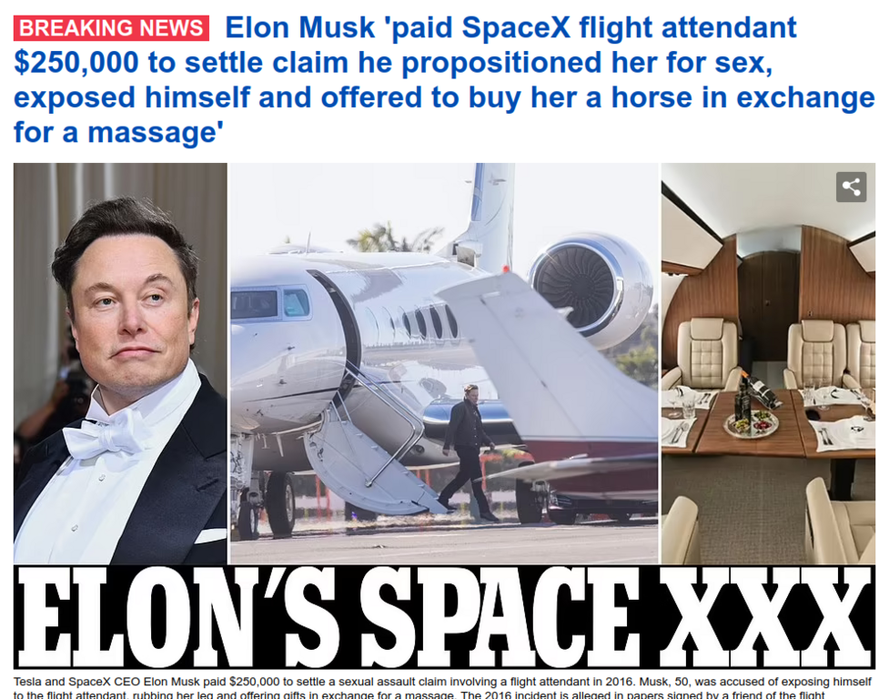 ELON MUSK THE PERVERT xxx
Keywords: Rare Earth Mines Of Afghanistan, New America Foundation Corruption, Obama, Obama Campaign Finance, Obama FEC violations, Palo Alto Mafia, Paypal Mafia, Pelosi Corruption, Political bribes, Political Insider,  Eric Schmidts Sex Penthouse, SEC Investigation