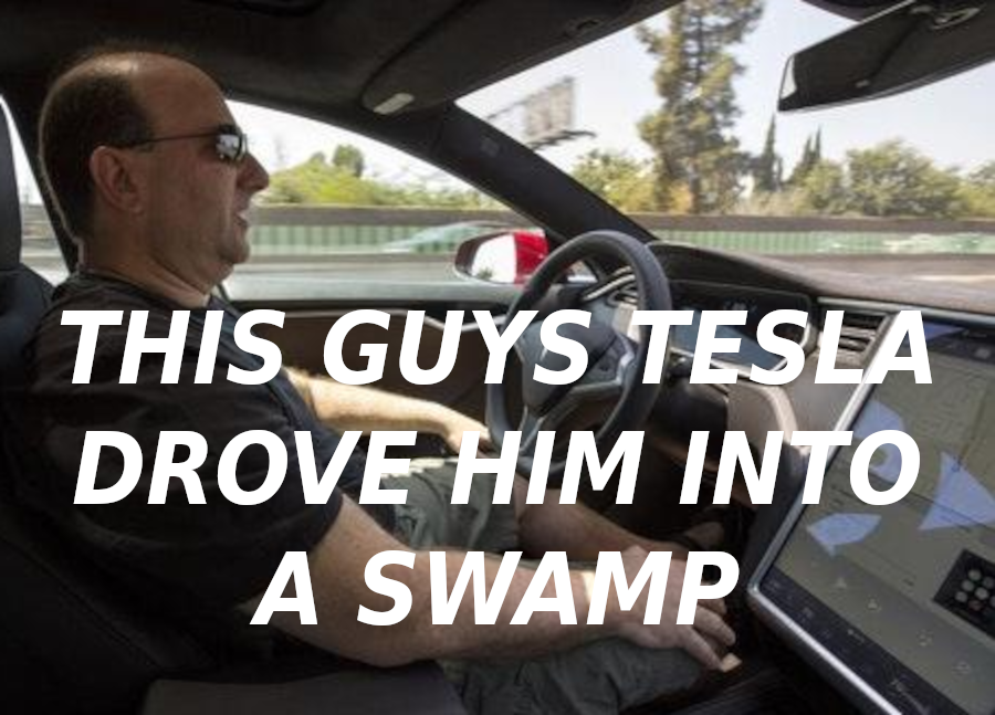 TESLA-AUTOPILOT-DRIVES-MAN-INTO-SWAMP-Elon-Musk-Corruption-And-Crappy-Engineering-Make-Tesla-Cars-So-Unsafe-
Keywords: Rare Earth Mines Of Afghanistan, New America Foundation Corruption, Obama, Obama Campaign Finance, Obama FEC violations, Palo Alto Mafia, Paypal Mafia, Pelosi Corruption, Political bribes, Political Insider,  Eric Schmidts Sex Penthouse, SEC Investigation