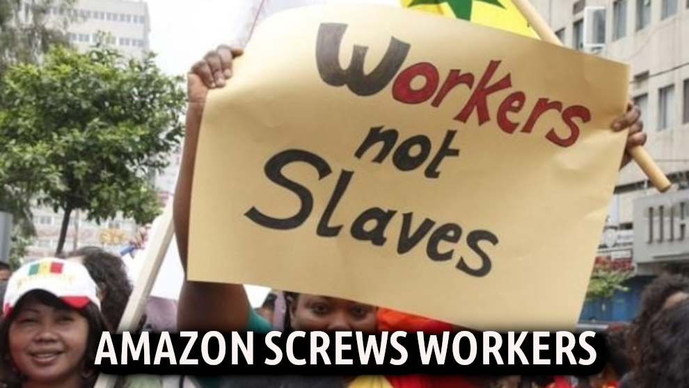 AMAZON WORKERS FIGHT BACK GOOGLE IS CRIMINALLY CORRUPT
Keywords: Rare Earth Mines Of Afghanistan, New America Foundation Corruption, Obama, Obama Campaign Finance, Obama FEC violations, Palo Alto Mafia, Paypal Mafia, Pelosi Corruption, Political bribes, Political Insider,  Eric Schmidts Sex Penthouse, SEC Investigation