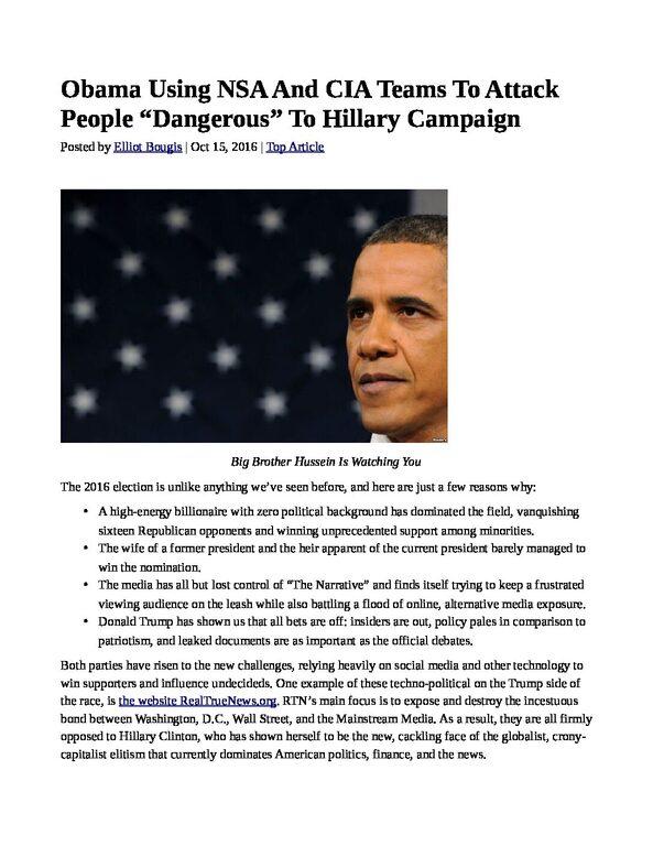 Obama-Using-NSA-And-CIA-Teams-To-Attack-People-pdf
Keywords: Rare Earth Mines Of Afghanistan, New America Foundation Corruption, Obama, Obama Campaign Finance, Obama FEC violations, Palo Alto Mafia, Paypal Mafia, Pelosi Corruption, Political bribes, Political Insider,  Eric Schmidts Sex Penthouse, SEC Investigation